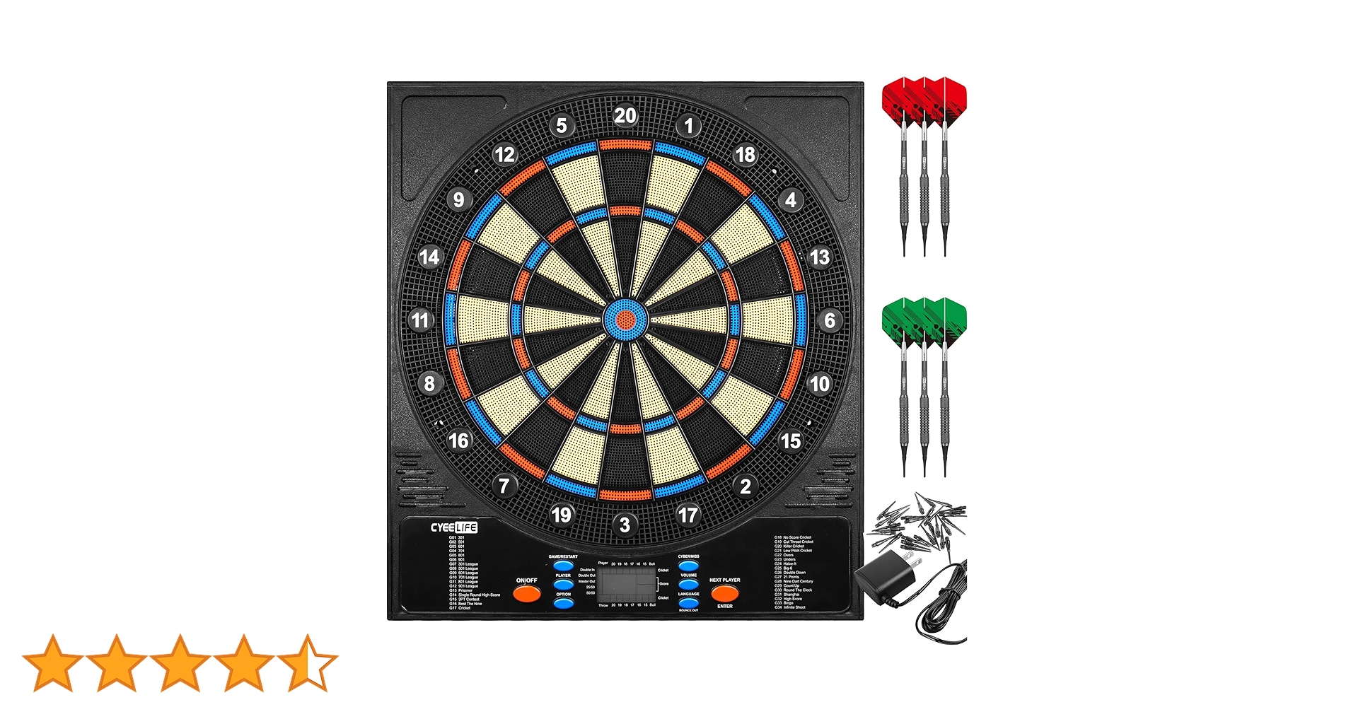 DARTSLIVE2 電子ダーツゲーム DARTSLIVE2 電子ダーツゲーム Amazon.co.jp: CyeeLife 電子ダーツ